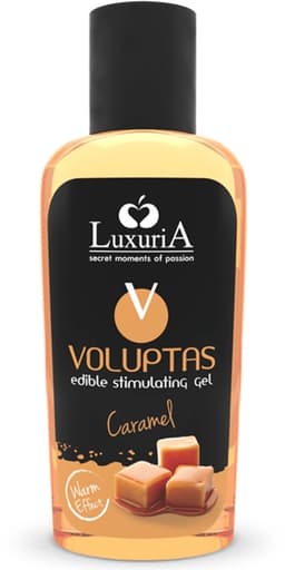 LUXURIA | Luxuria Voluptas Edible Stimulating Gel Warming Effect - Caramel 100 Ml — thumbnail 1