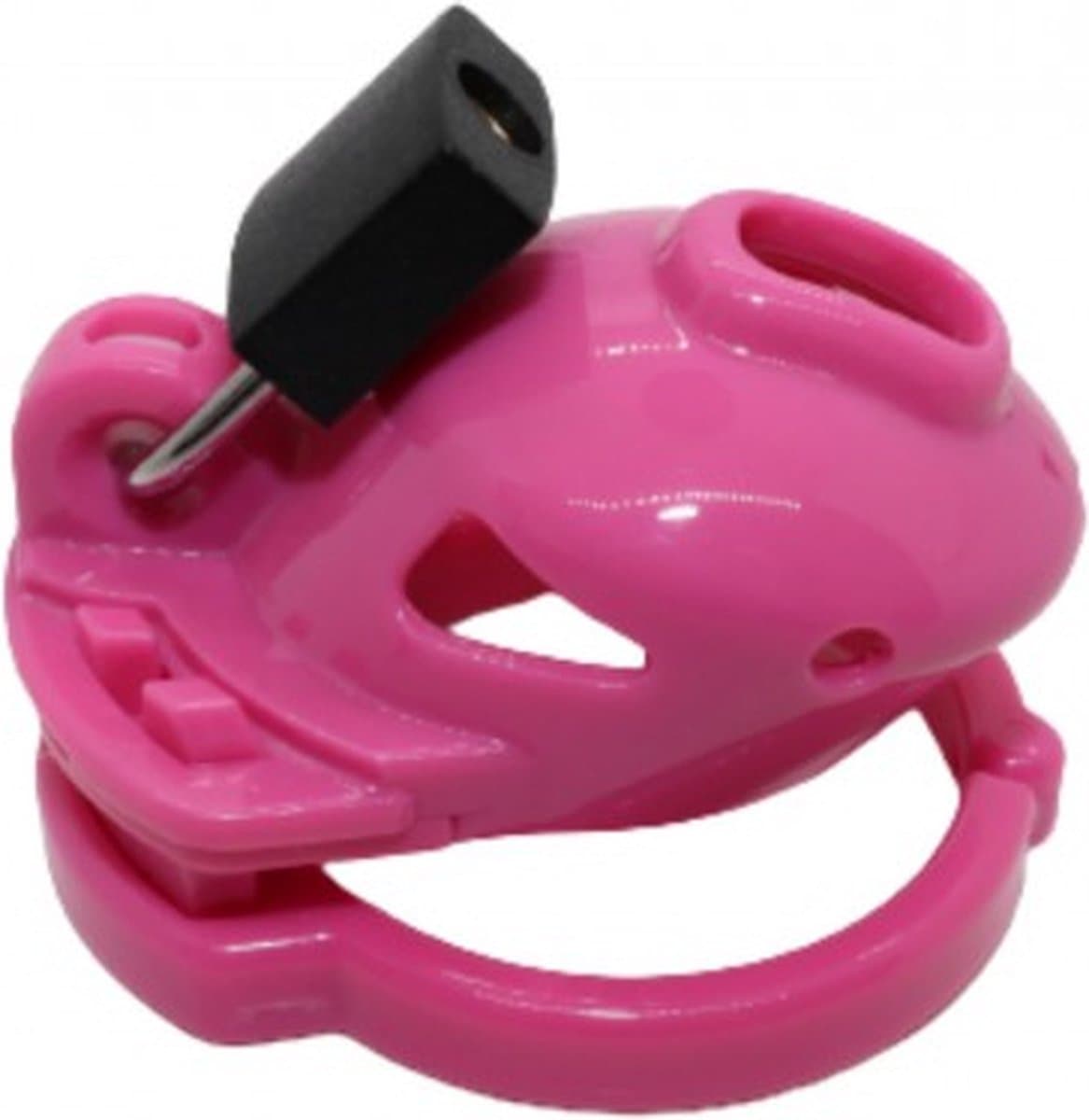 The Vice - Micro - Kuisheidskooi - Peniskooi - Chastity Cage voor de Kleine Penis - Roze — afbeelding 1