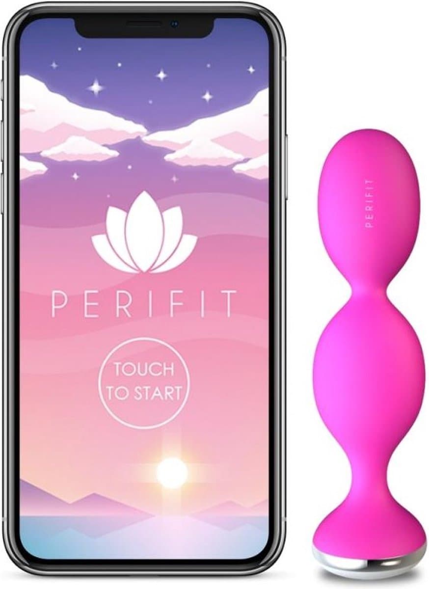 PERIFIT - PERIFIT PELVIC FLOOR EXERCISER APP PINK — afbeelding 1