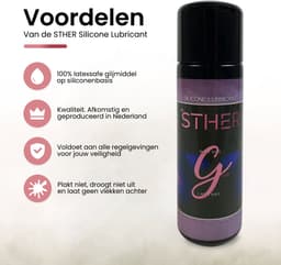 STHER Glide - Glijmiddel Op Siliconen Basis - Body En Latexsave - 100Ml — thumbnail 8