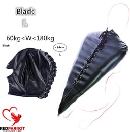 Masker En Armbinder - PU Leder - Zwart - Bondage - One size - Dwangbuis - BDSM — thumbnail 6