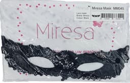 Miresa - Masker MM045 - Smal sexy kanten masker - Zwart — thumbnail 2