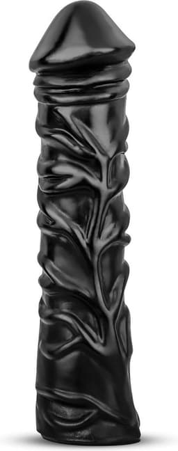 All Black Grote zwarte realistische dildo 33 cm — thumbnail 2