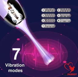 Erogene zone vibrator - Tepel - Clitoris - Anus - 7 vibratiestanden - Unisex — thumbnail 3