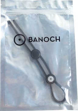Banoch | verstelbare lasso cockring dubbel | verstelbaar siliconen | penisring — thumbnail 4