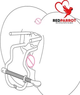 Mega speculum - Anale en Vaginale spreider - Verstelbare dilator - Mega fisting uitrekker - RVS — thumbnail 1