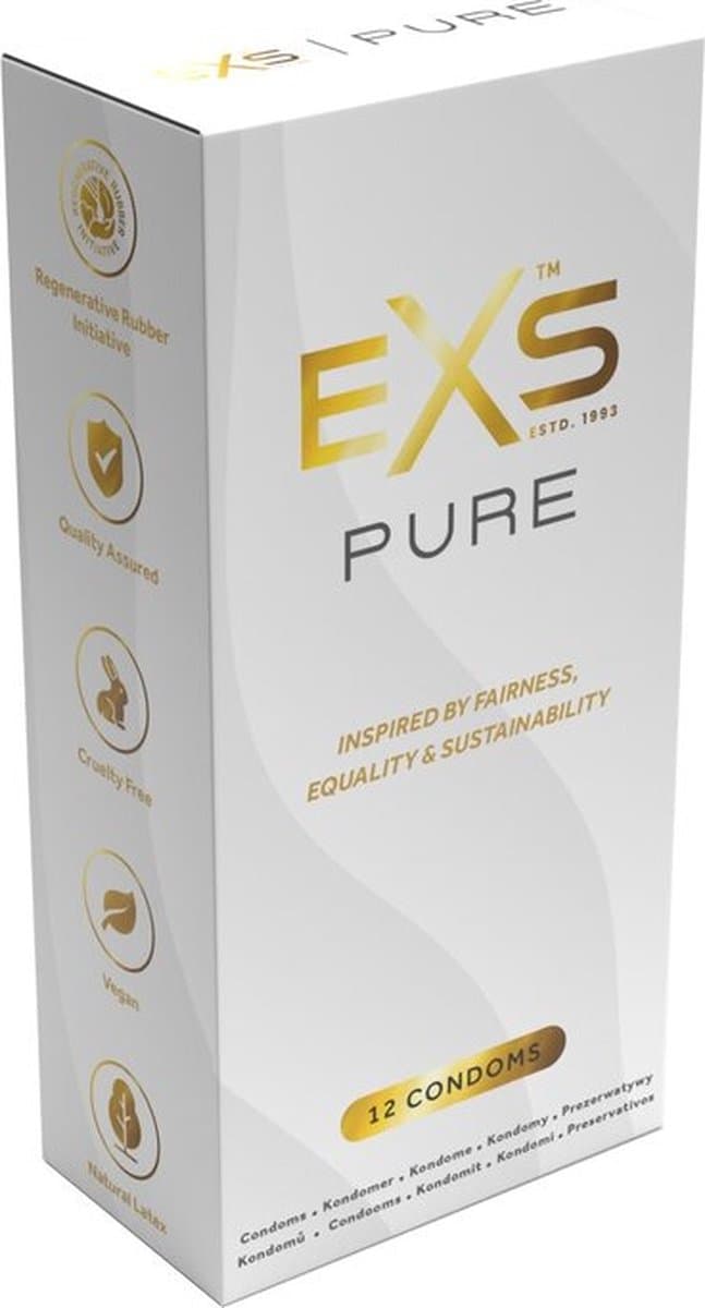 EXS Pure ultradunne vegan condooms — afbeelding 1