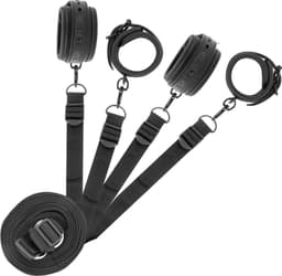 FETISH SUBMISSIVE BONDAGE | Fetish Submissive Cuff And Tether Set | Extreme BDSM | Bondage | Sex Toys for Couple | Sex Games | BDSM Set — thumbnail 5