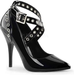 Pleaser - SEDUCE443 Hoge hakken - US 12 - 42 Shoes - Zwart — thumbnail 1
