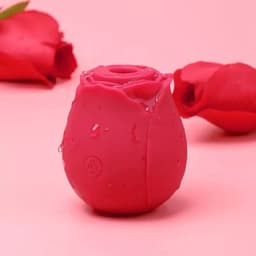 Lusty Roos Luchtdruk Vibrator - 10 Standen - Oplaadbaar - Clitoriszuiger - Bef - Sex Speeltje - Sex Toys - Erotiek voor vrouwen — thumbnail 4