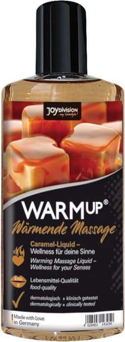 Joy Division-Warmup Karamell - 150 ml - Massageolie — thumbnail 7