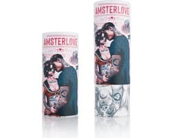 Amsterlove -  Romantic Couples Box - gift package 7 Piece Cylinder