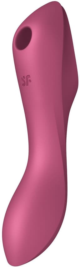Satisfyer, drukgolfvibrator, Curvy Trinity 3, 17,5 cm, 3 motoren, veelzijdig, drukgolven en trillingen — thumbnail 3
