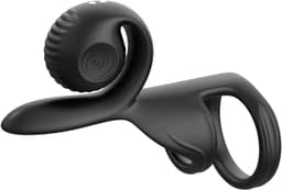 JOVI - Dual Couples Ring Stimulator - Black — thumbnail 3