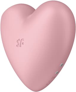Satisfyer 'Cutie Heart', 8 cm, drukgolven en vibratie, speels design — thumbnail 4