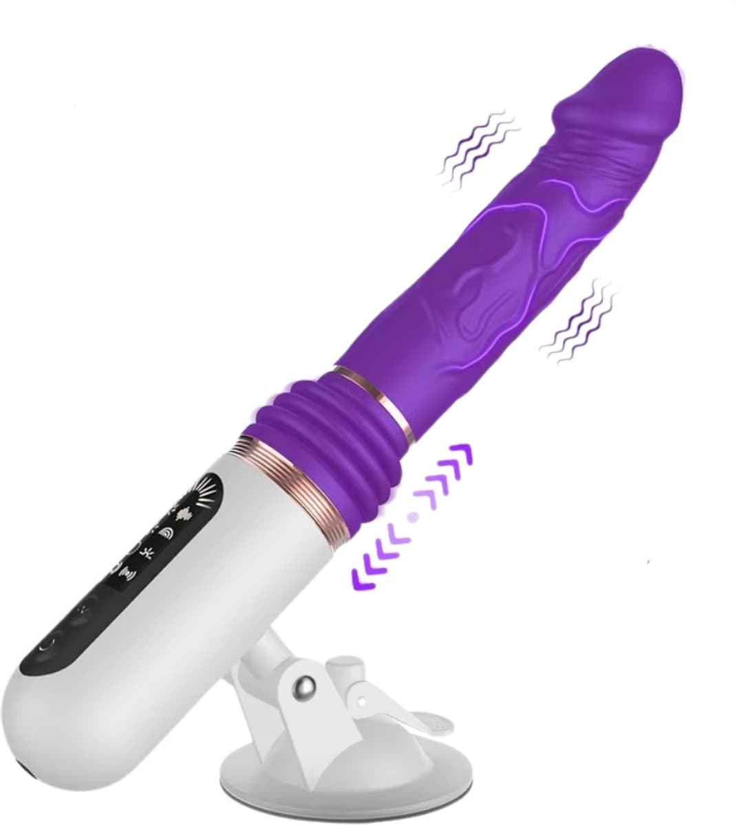 TipsToys® Vibrator Seksmachine Seksmeubel - Dildo Vibrerende Sexmachine - Krachtige Zuignap - Seksspeeltje voor Vrouwen — afbeelding 1