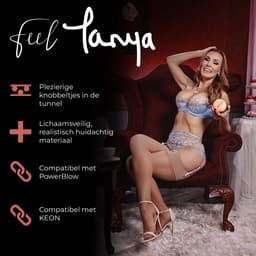 Kiiroo Pocket Pussy Tanya Tate - Masturbator voor Man - Realistisch en Zacht - Geoptimaliseerd voor Keon en PowerBlow - FeelStar Masturbators — thumbnail 2