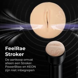 Kiiroo Pocket Pussy Rae Lil Black - Masturbator voor Man - Realistisch en Zacht - Geoptimaliseerd voor Keon en PowerBlow - FeelStar Masturbators — thumbnail 4