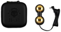 Dungeon Lab Bi-Polaire Dubbele Bal Electrode - Goud — thumbnail 1
