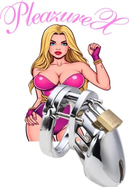PleazureX - Fetish Series - kwaliteits peniskooi - Chastity - beperkingen - bdsm - kinky - fetisj — thumbnail 1