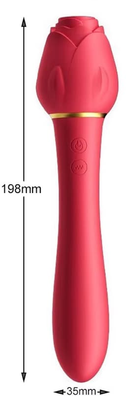 Desiredrops® - Dubbele Penetratie Vibrator - Luchtdruk Vibrator - satifyer Clitoris & G Spot stimulator - Krachtig - Vibrators - Vibrators voor vrouwen - Sex toys voor koppels - Vibrator-Discreet Bezorgde -Sucking - sex speeltjes — thumbnail 3
