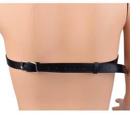 BDSM Tepel bondage - Spikes - Tepelklem - Verstelbaar - Leder - Crush — thumbnail 8