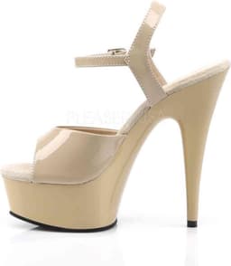 EU 45 = US 14 | DELIGHT-609 | 6 Heel, 1 3/4 PF Ankle Strap Sandal — thumbnail 3
