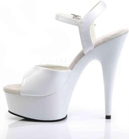 EU 45 = US 14 | DELIGHT-609 | 6 Heel, 1 3/4 PF Ankle Strap Sandal — thumbnail 3