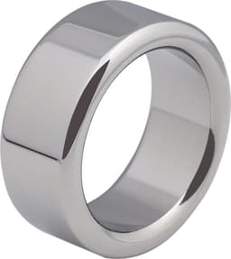 Banoch - Glansring Thick Ø 26 mm - brede metalen eikelring - cockring — thumbnail 1