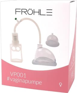 Fröhle – Vaginale Zuiger met Vinger Pomp en Drukregelaar 5 Delig – 12 cm - Transparant — thumbnail 3