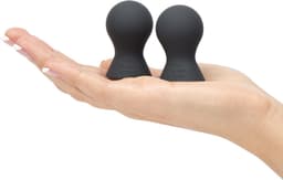 Fifty Shades Nipple Suckers - Siliconen Tepelzuigers - Zwart — thumbnail 9