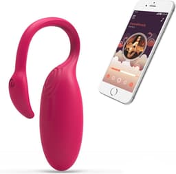 Magic Motion Flamingo Vibrerend Ei - Discreet Draagbaar - Sex Toys voor Vrouwen - Vibrators voor Vrouwen - Vibrerende Eieren - Seksspeeltjes - Vibrerend Ei met App Bestuurbaar - Koppel Vibrator - Roze — thumbnail 1