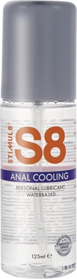 Stimul8 S8 - S8 WB Cooling Anal Lube 125ml - Lubricants Cooling Koelend 125 — thumbnail 7