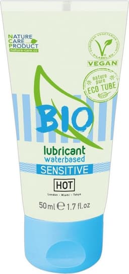 Hot Bio Sensitive Waterbasis Glijmiddel - 50Ml — thumbnail 6