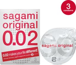 Sagami Original latexvrij condooms - 3 stuks — thumbnail 1