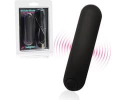 CheekyTreats Mini Bullet Vibrator – USB Oplaadbaar – 10 Standen – Compact & Waterdicht – Discreet Formaat – Zwart