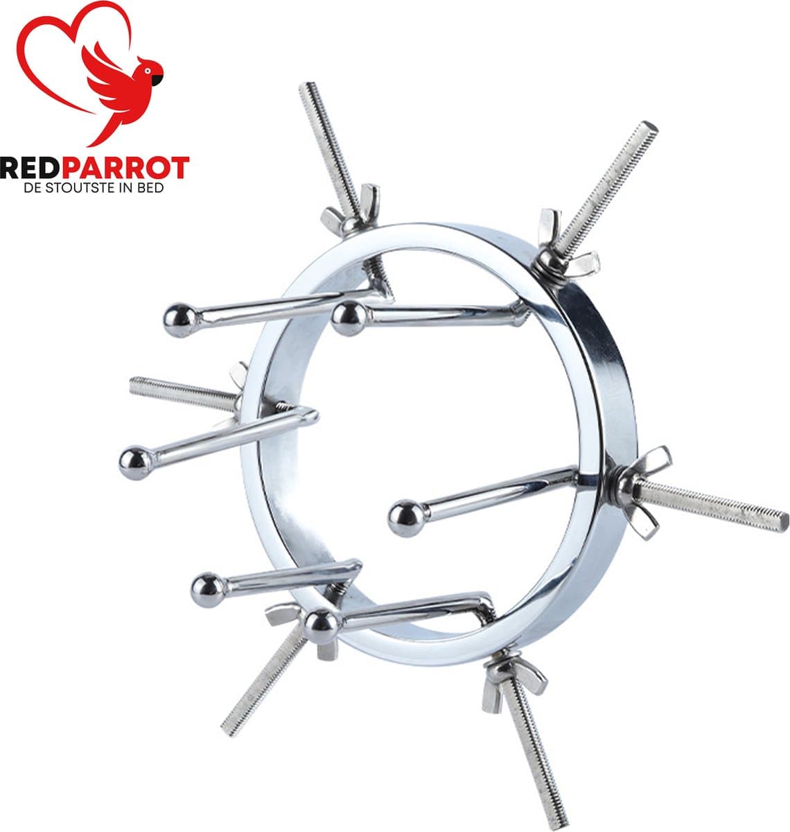 Vaginale speculum Mega - Anale spreider - Speculum - Dilator - RVS - Fisting — afbeelding 1