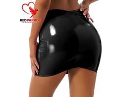 Verleidelijke latex wetlook rok - BDSM - Dominantie - Erotische rok - Sexy - Intieme rok - Latex wetlook seks producten