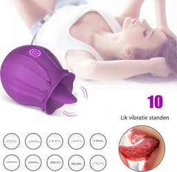 Erodit® Delicous Delight - Paars erotisch geschenk set - Butt Plug- Anaal dildo -stimulerende clitoris tong vibrators voor vrouwen- Anaal prostaat vibrator voor mannen- Seksspeeltje voor Koppels - Erotiek voor vrouwen, mannen, — thumbnail 4