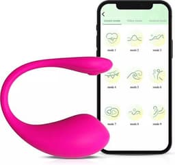 Loiss® Draagbare Vibrator 3 – Vibrerend Ei met App-bediening – 10 Standen, Stil & Oplaadbaar – Waterproof Clitoris Stimulator – Sex Toy voor Vrouwen & Koppels – Roze — thumbnail 4