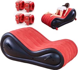 Stevig Sex Kussen - Sex Stoel - Seks Kussen - bdsm Meubels - Sex Sofa – Sexmeubel – Seks Stoel - Sex Chair – Seksstoel 4 Riemen – Voor Mannen & Vrouwen – Seksspeeltjes Inclusief Handboeien - Discreet Verzonden — thumbnail 7