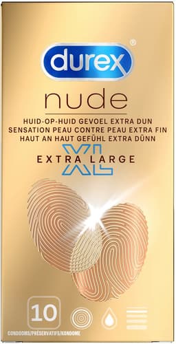 Durex Condooms Nude XL 10st - 5 Stuks - Voordeelverpakking — thumbnail 1