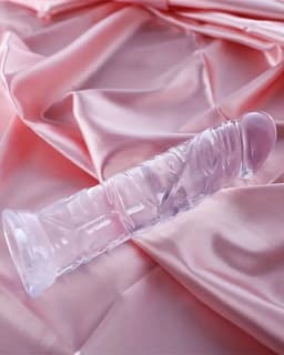 Dildo - doorzichtig - 25 cm - 5 cm dikte - dildo met zuignap - dildo mannen anaal - dildo's - vibrator - Dildo voor vrouwen — thumbnail 3