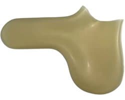 100% Latex mini slip - Scrotum en penis - Strapless - Kuisheid - Elastisch - Heren