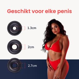 Penis pomp - BPA vrij - incl cock ringen - Sexspeeltjes voor mannen - Seks speeltjes - Penispomp Voor heren - Jespro — thumbnail 6