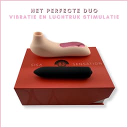 SlipperyHeights® Sisa - Clitoris Satisfy - Tepel Stimulatie - 7 Krachtige Zuigstanden - Siliconen Sex Toy voor Vrouwen - Zakformaat - Luchtdruk Vibrator - Crème — thumbnail 8
