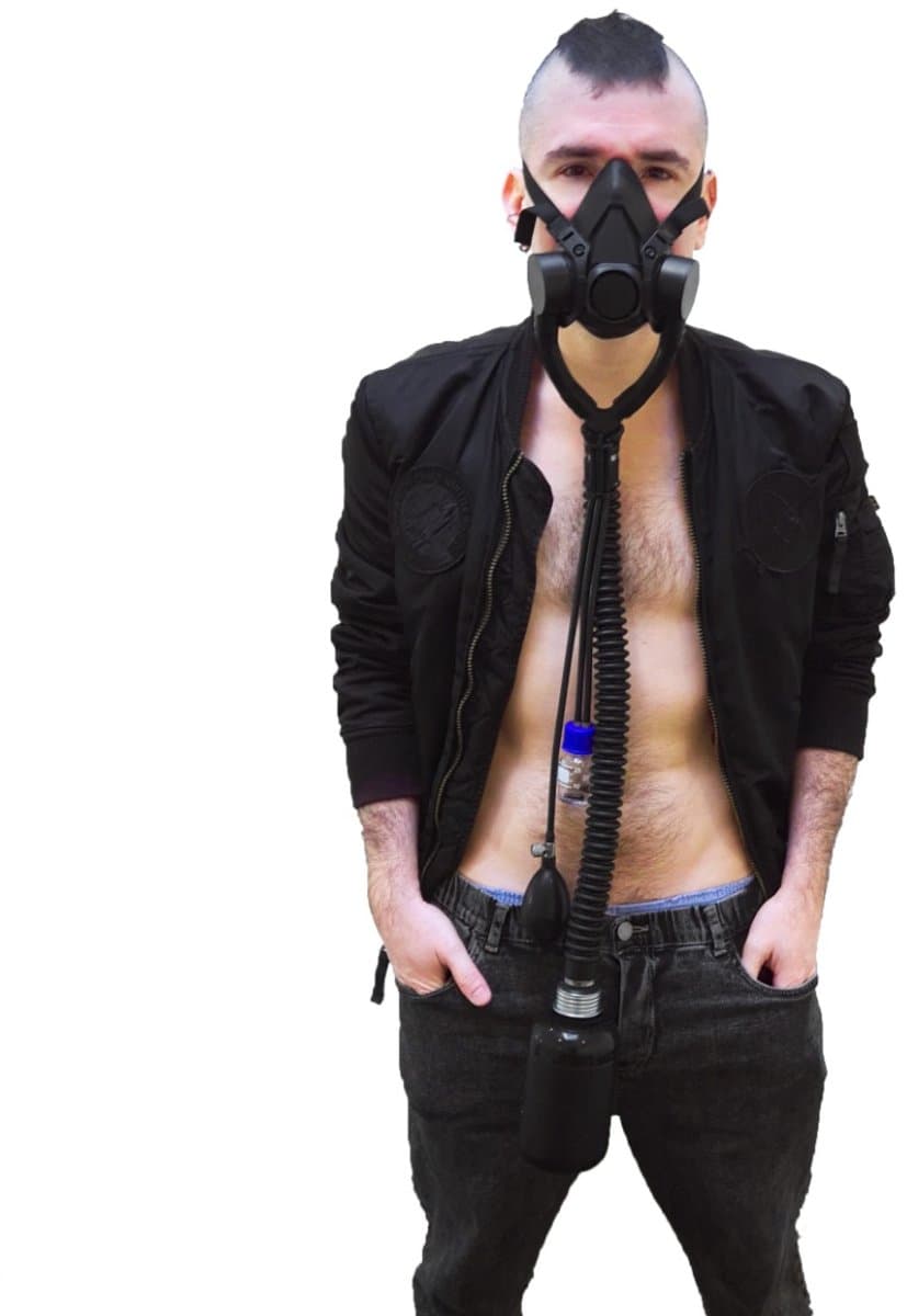 Gasmaster - Aroma Pump Half Gas Mask — afbeelding 1