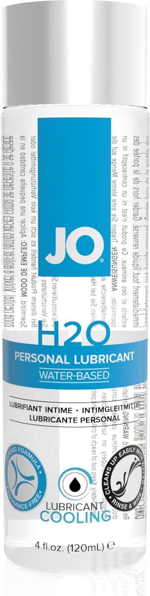 System JO - H2O Glijmiddel Koel -120 ml — afbeelding 1