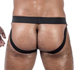 Mister b neoprene jockstrap black xs — thumbnail 2