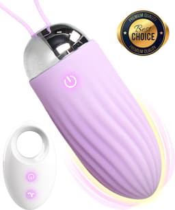 PureVibe® JoyBullet - Vibrerende eieren - Draagbare vibrerend ei met afstandsbediening - 10 vibratiestandjes - sex toys voor vrouwen en koppels - vibrators - vibrator - Erotiek - Seksspeeltjes — thumbnail 1